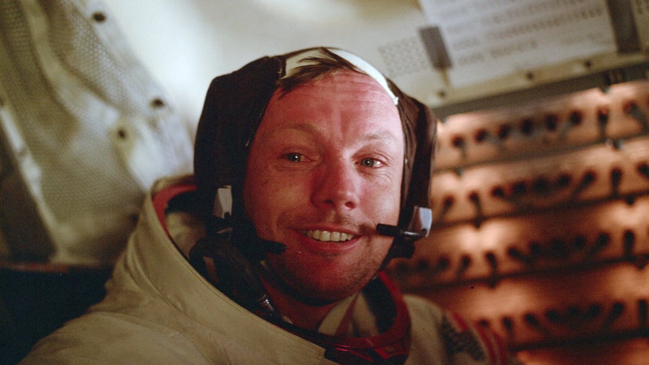 Der erste Mensch auf dem Mond: Neil Armstrong, Kommandant der Apollo 11-Mission.