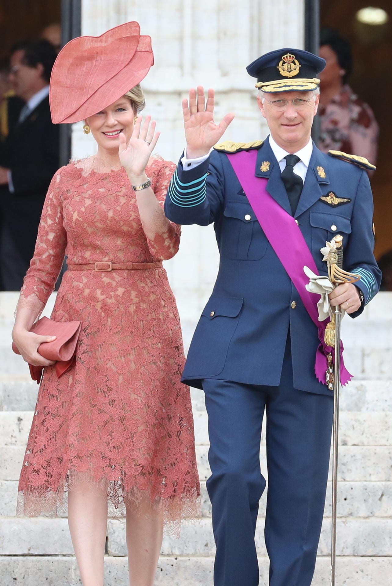 Königin Mathilde und König Philippe von Belgien