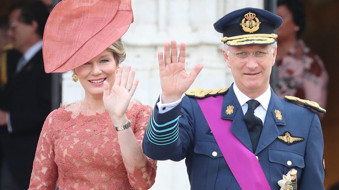 Königin Mathilde und König Philippe von Belgien