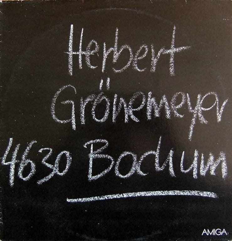 Herbert Grönemeyer "4630 Bochum" (1989): Das erste kommerziell erfolgreiche Album des Musikers mit den Songs "Männer", "Flugzeuge im Bauch" und "Akohol" wurde 1984 veröffentlicht. Fünf Jahre später übernahm es Amiga eins zu eins.