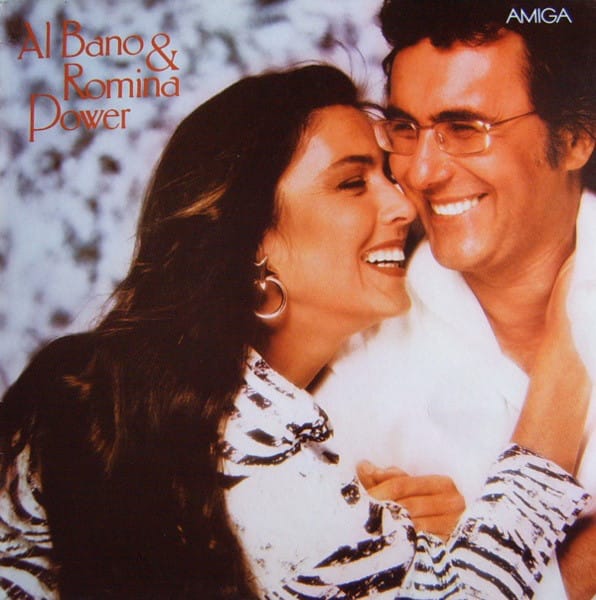 "Al Bano & Romina Power" (1989): Das Amiga-Album des italienischen Gesangsduos ist ein Zusammenschnitt aus den beiden LPs "Sempre, Sempre" (1986) und "Libertà!" (1987). Ihr weltberühmter Hit "Felicità" von 1982 ist deshalb nicht dabei.