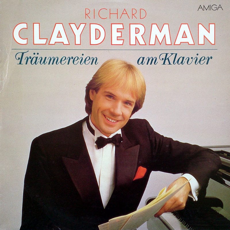 Richard Clayderman "Träumereien am Klavier" (1989): Clayderman, der zwischen 1978 und 1987 sagenhafte 13 Alben im Westen veröffentlicht hatte, beglückte vor dem Mauerfall 1989 auch seine ostdeutschen Fans – mit 18 von Amiga ausgesuchten Klavierstücken. Mit dabei: "Ballade pour Adeline".