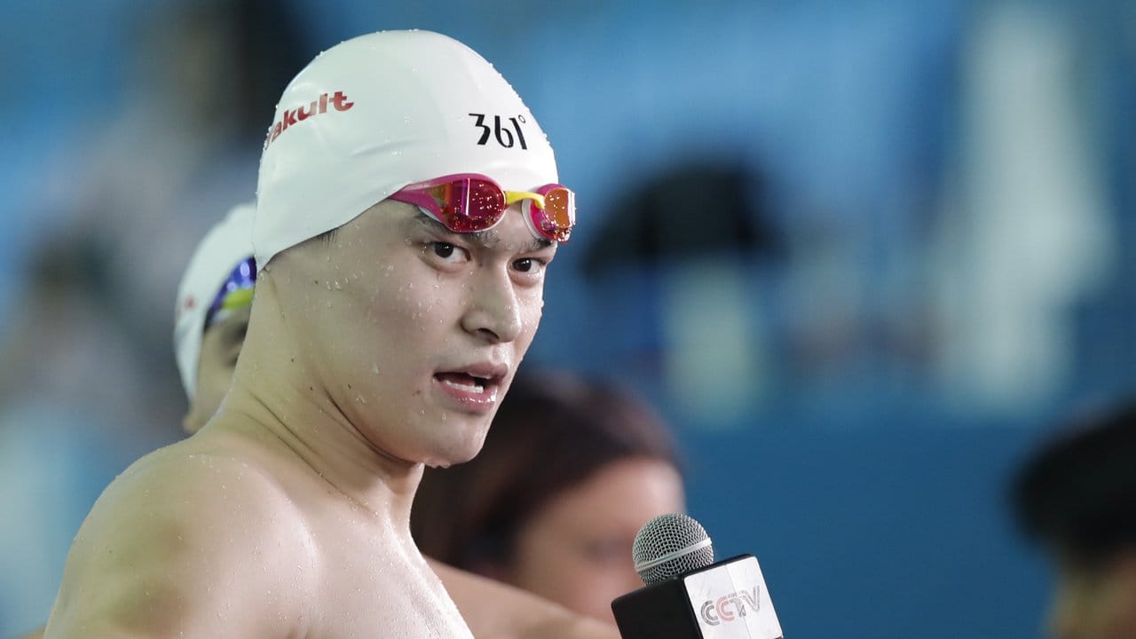 Der chinesische Freistilschwimmer Sun Yang steht im Verdacht des Dopings. Der chinesische Freistilschwimmer Sun Yang steht im Verdacht des Dopings.