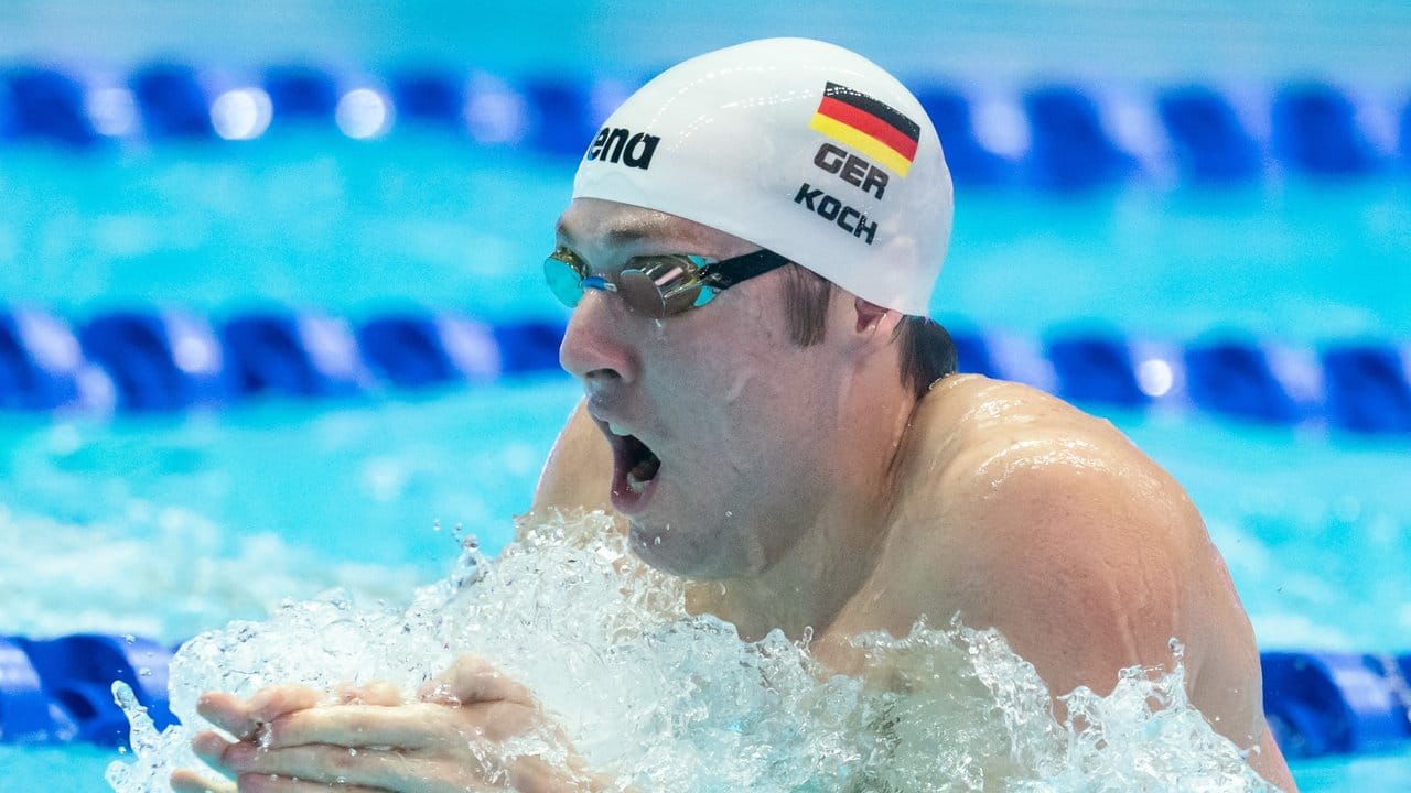 Als Dritter der Vorläufe im WM-Finale: Brustschwimmer Marco Koch.