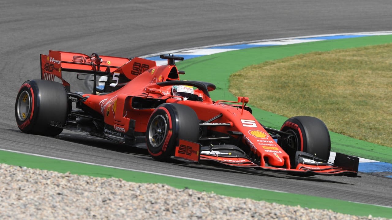 Sebastian Vettel schied bereits in der ersten Runde des Qualifyings aus.