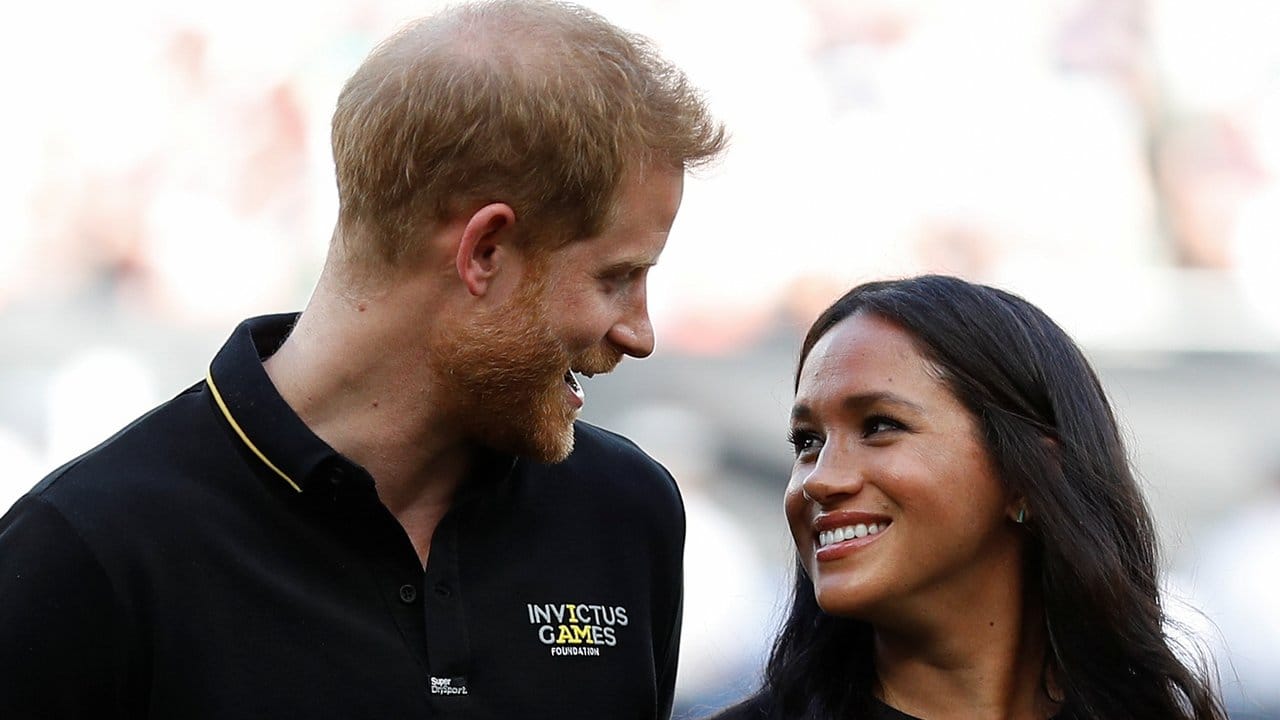 Der britische Prinz Harry und seine Frau, Herzogin Meghan. Der britische Prinz Harry und seine Frau, Herzogin Meghan.