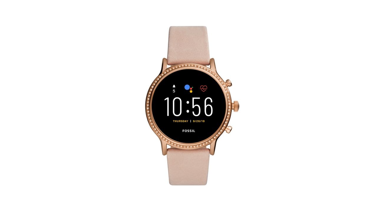 Fossils Julianna HR mit strukturiertem Edelstahlgehäuse in Rosa-Gold (299 Euro). Fossils Julianna HR mit strukturiertem Edelstahlgehäuse in Rosa-Gold (299 Euro).