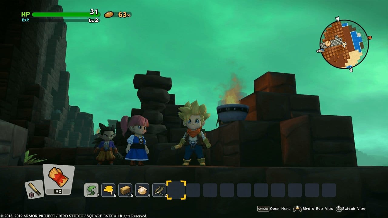 "Dragon Quest Builders 2" kann man im Einzelspielermodus spielen oder gemeinsam mit drei anderen Freunden.