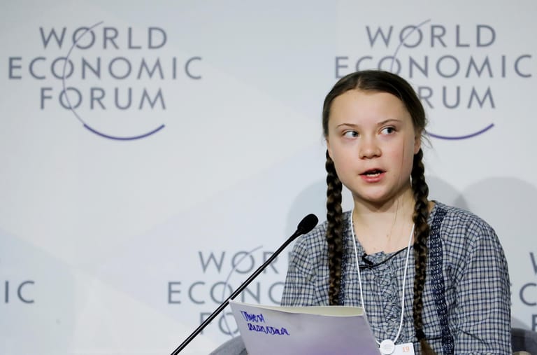 Greta beim World Economic Forum
