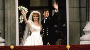 Prinz Andrew und Sarah Ferguson am Tag ihrer Hochzeit im Jahr 1986: Ihre Ehe hielt lediglich zehn Jahre.