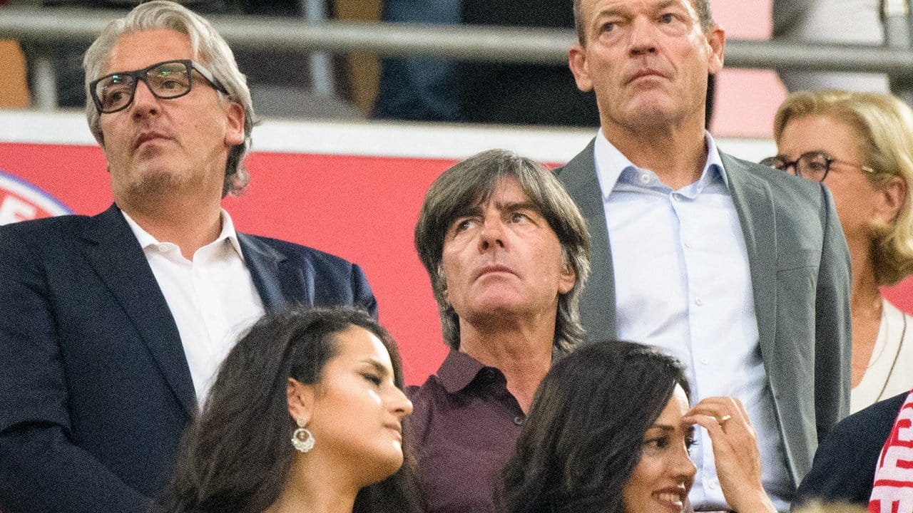 Bundestrainer Joachim Löw war auch in München auf der Tribüne.
