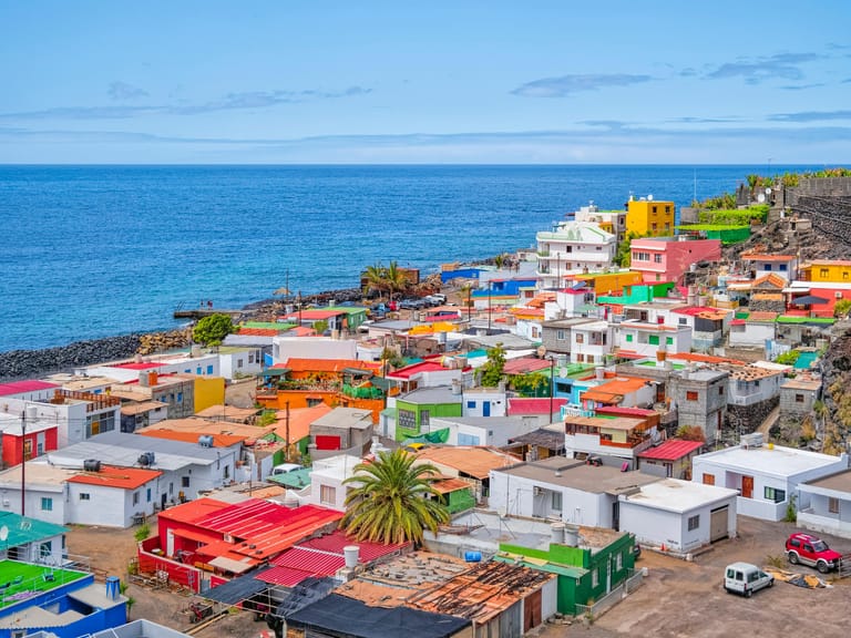 La Bombilla auf La Palma: Das Kreuzfahrtschiff "AIDAmar" nimmt Sie mit auf eine mehrtägige Reise entlang der spanischen und portugiesischen Küste.