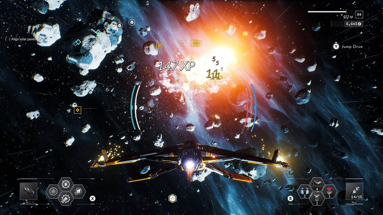 Buntes Weltraum-Geballer: Rockfish Games hat auf der Gamescom "Everspace 2" angekündigt.