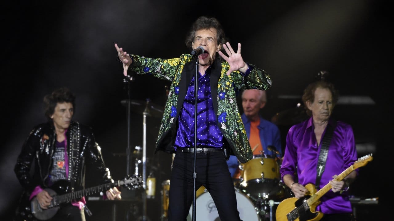 Bei ihrem Konzert in Pasadena reagierten die Rolling Stones mit Begeisterung auf die Namenstaufe.