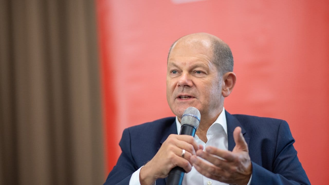 Bundesfinanzminister Olaf Scholz unterstützt die SPD-Pläne zur Vemögensteuer.