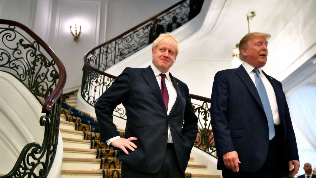 Sie schaffen neue Unruheherde: US-Präsident Donald Trump und der britische Premierminister Boris Johnson.
