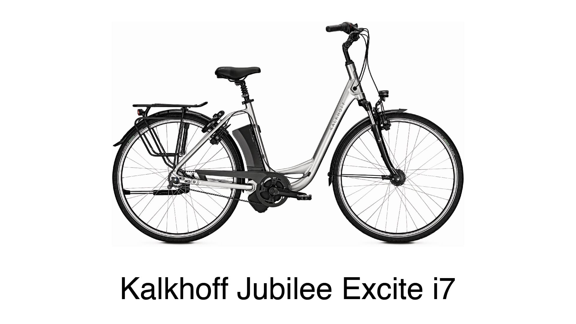 City E-Bike mit großer Reichweite: Modell Kalkhoff Jubilee Excite i7.