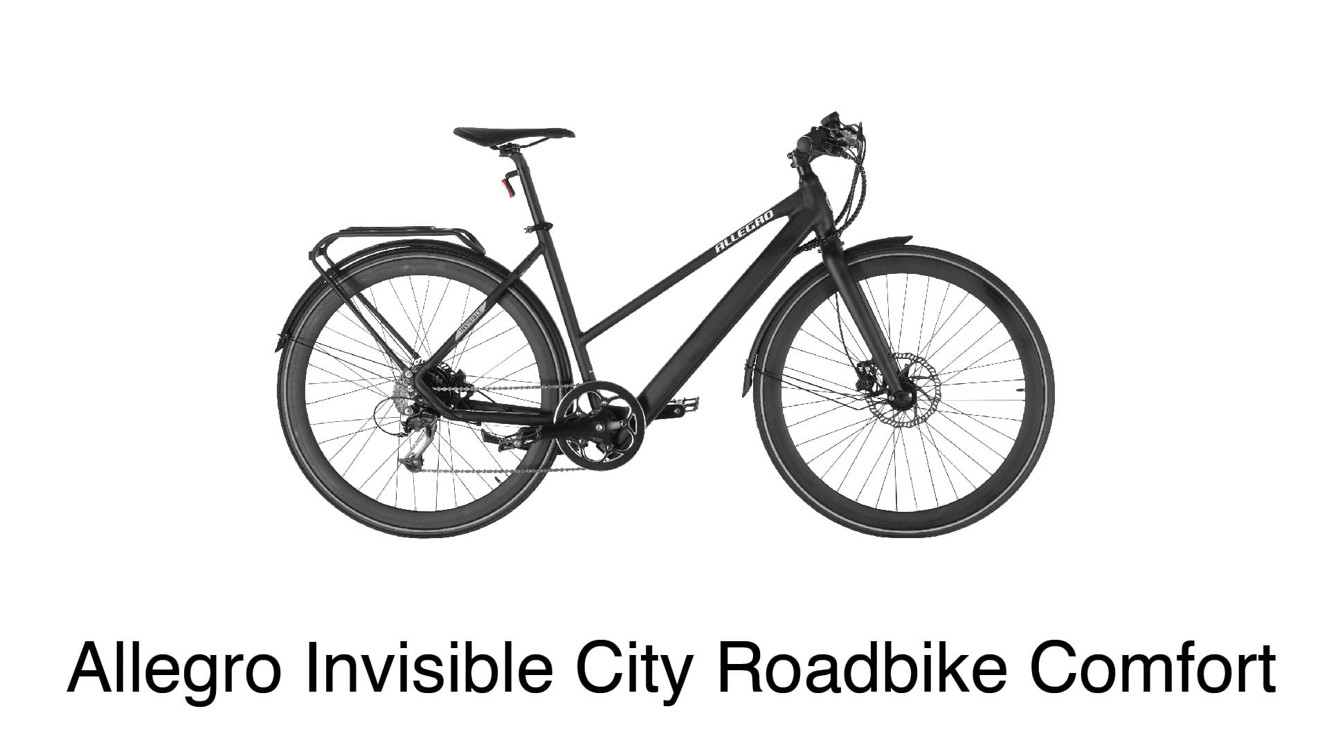 Ein sportliches Urban-Rad im Aerodesign: Allegro Invisible City Roadbike Comfort.