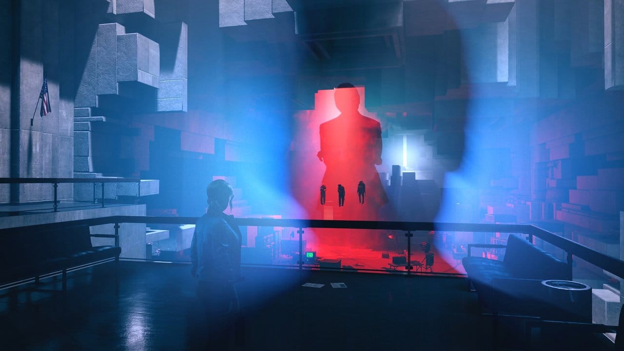 Roter Nebel: "Control" ist zwar ein Horrorspiel, aber ohne echte Schockeffekte - stattdessen dominieren surreale, gruselige Bilder.