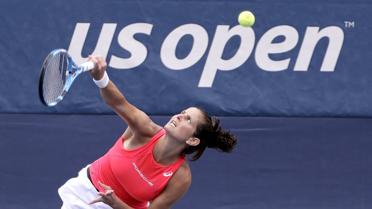 Hat bei den US Open die zweite Runde erreicht: Julia Görges in Aktion.