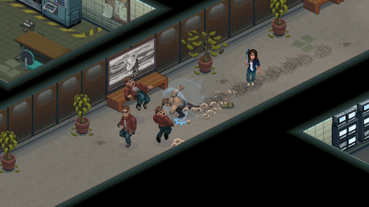 Das Spiel zur Serie lässt die Handlung noch einmal in pixeliger Form nacherleben.