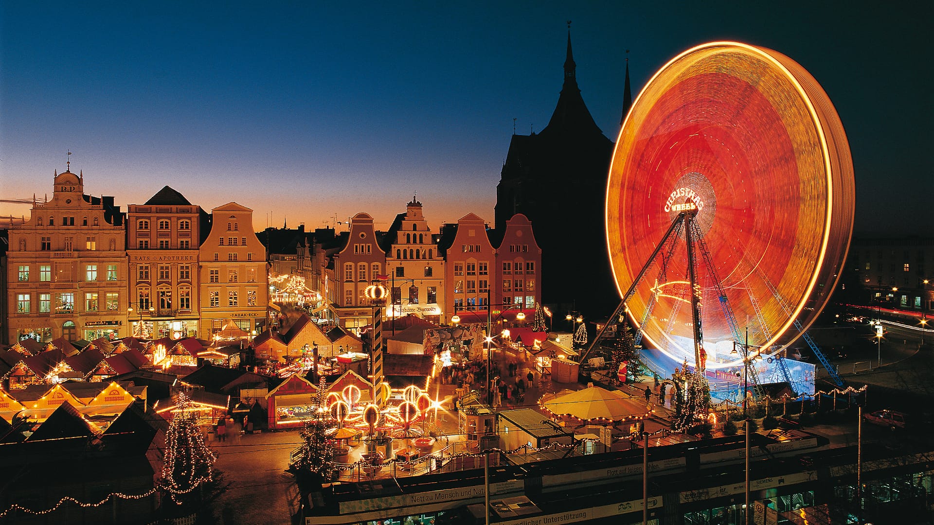 Der größte Weihnachtsmarkt in Mecklenburg-Vorpommern vom 25. November bis 22. Dezember 2019 in der Hansestadt Rostock.