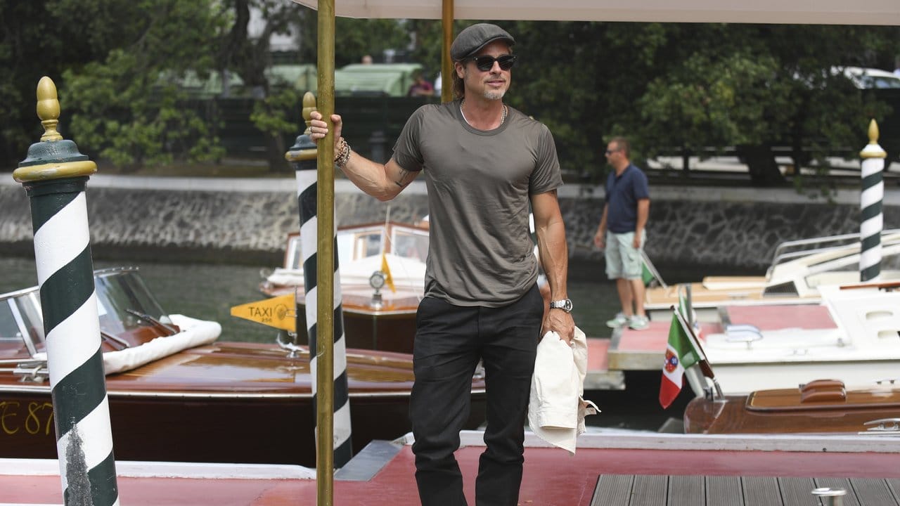 Lässig und cool: Brad Pitt. Lässig und cool: Brad Pitt.