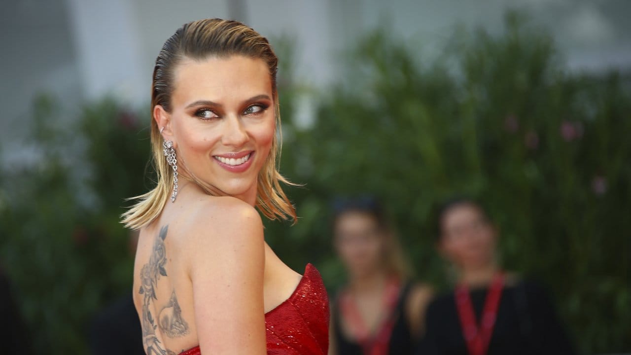 Hollywood-Glamour auf dem roten Teppich: Scarlett Johansson.