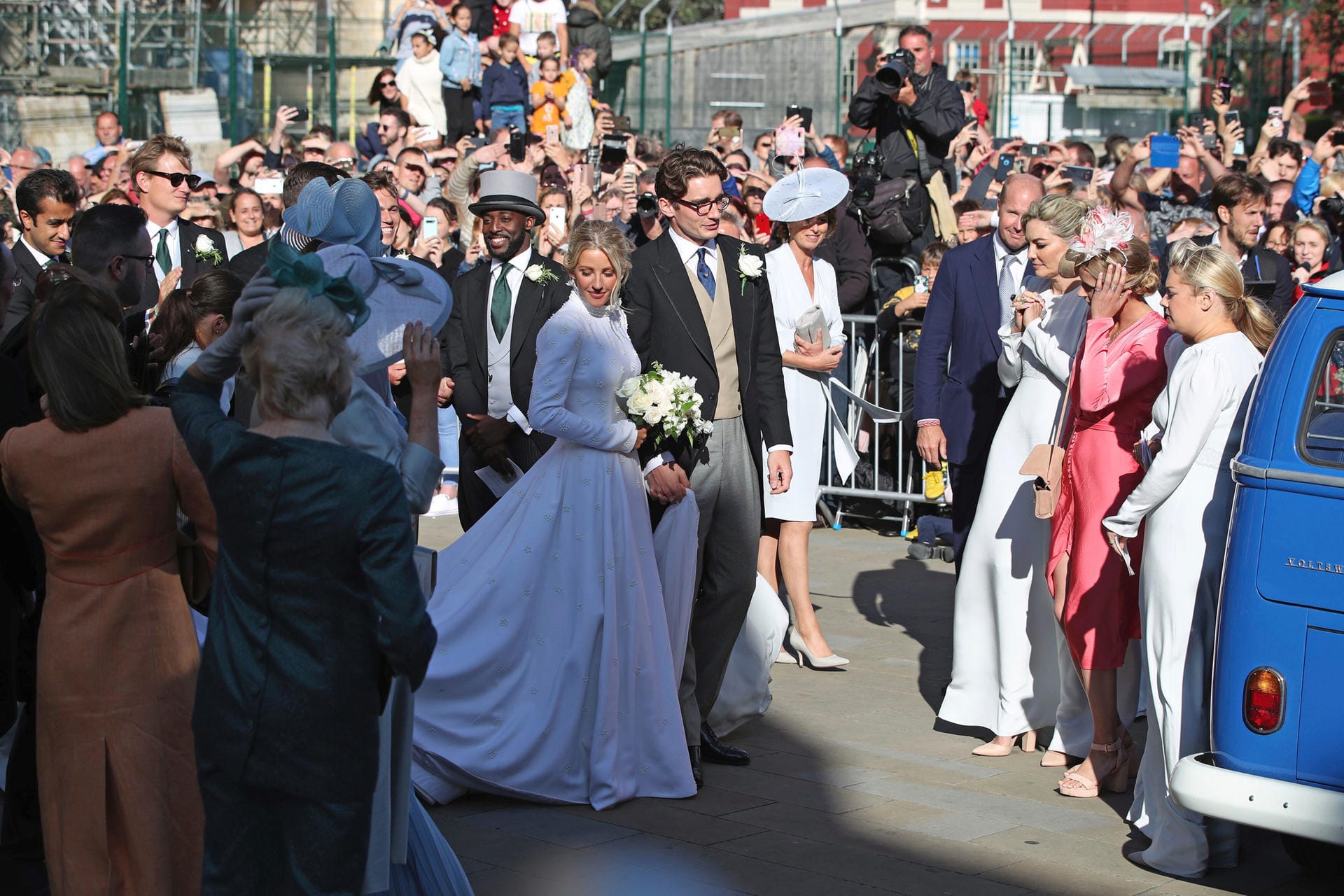 Zur Hochzeit des Brautpaares kamen aber auch jede Menge Stars und Royals.
