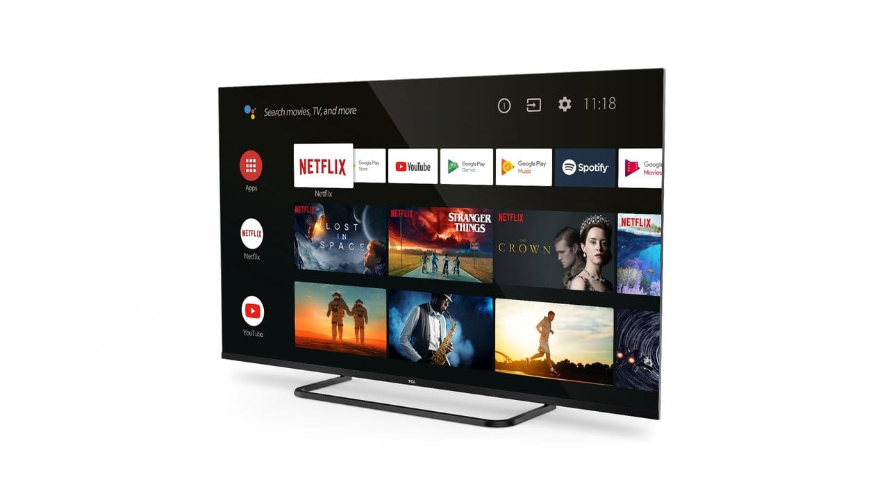 Apps ohne Ende dank Android TV: Das bieten die Fernseher der UHD-Serie EP68 von TCL.