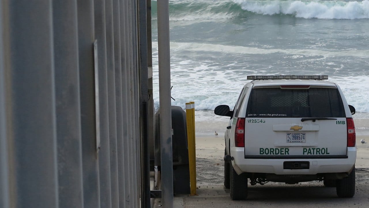 Eine US-Grenzpatrouille bei San Diego.