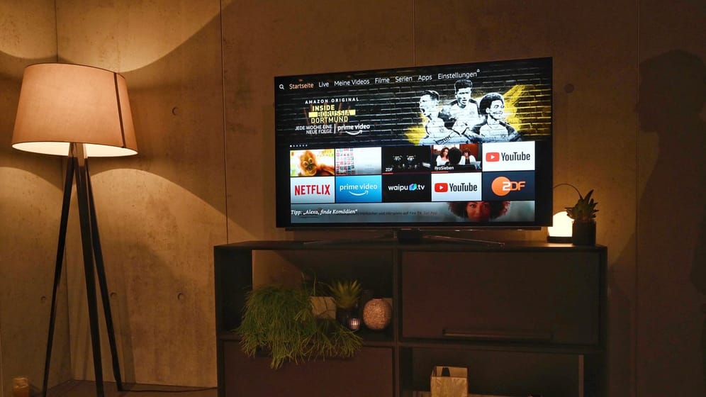 Amazon inklusive: Grundig zeigt im Rahmen der IFA auch Fernseher mit dem Streamingportal Fire TV und Alexa-Sprachsteuerung.