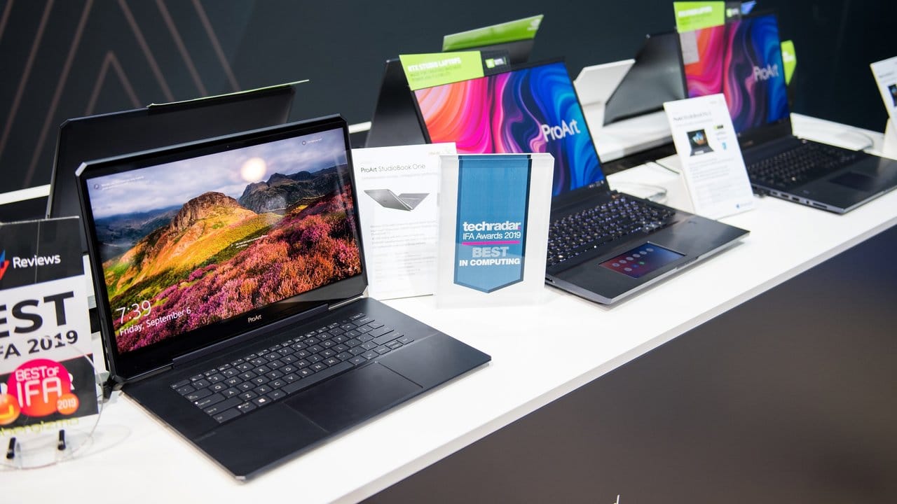 Bei den Studiobooks der ProArt-Reihe macht Hersteller Asus keine Kompromisse - auch nicht beim Preis. Bei den Studiobooks der ProArt-Reihe macht Hersteller Asus keine Kompromisse - auch nicht beim Preis.