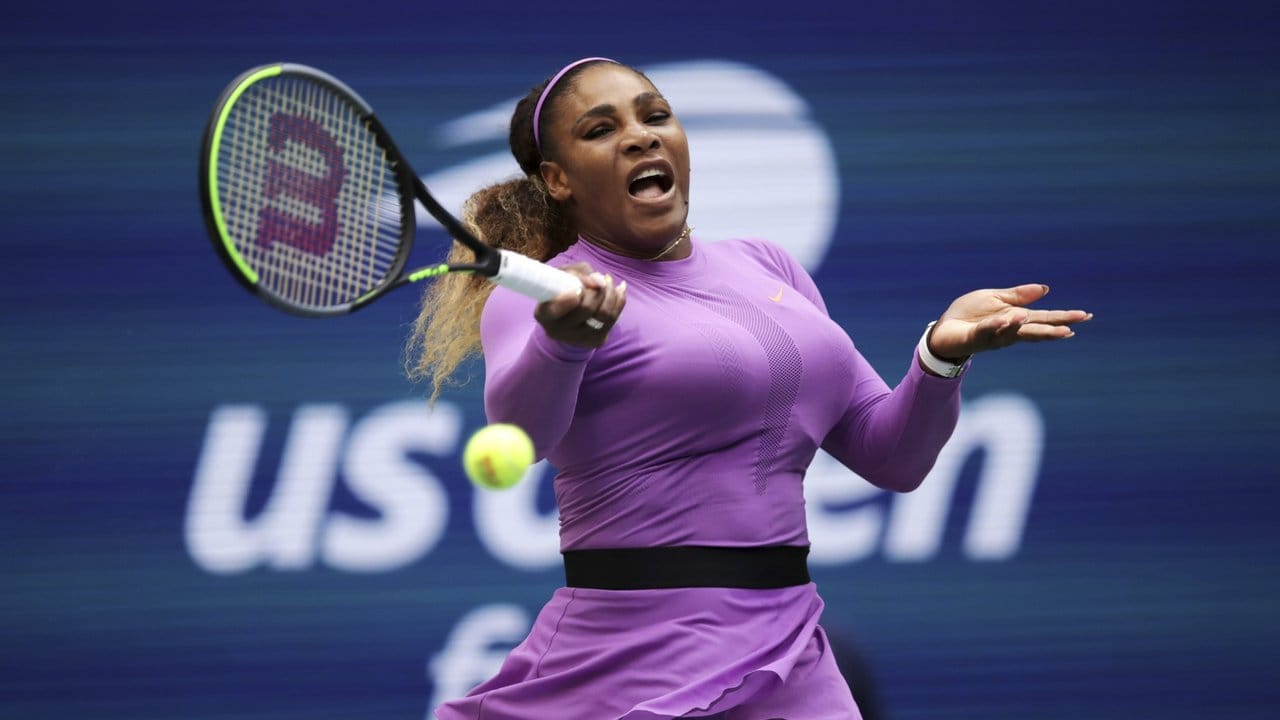 Serena Williams musste sich geschlagen geben.