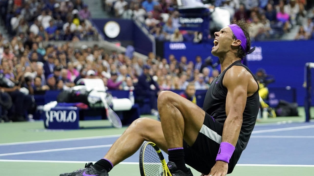 Nadal ließ nach dem Triumph seinen Gefühlen freien Lauf.