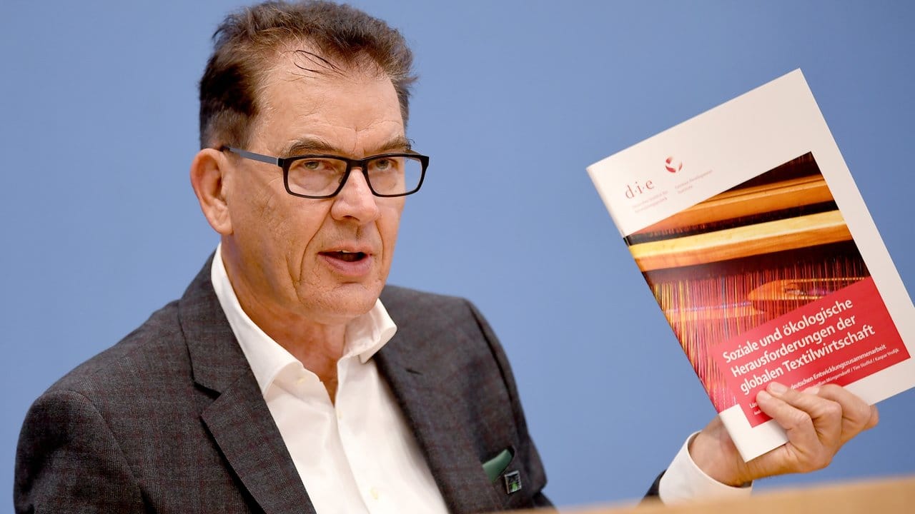 Bundesentwicklungsminister Gerd Müller: "Faire Lieferketten sind möglich.