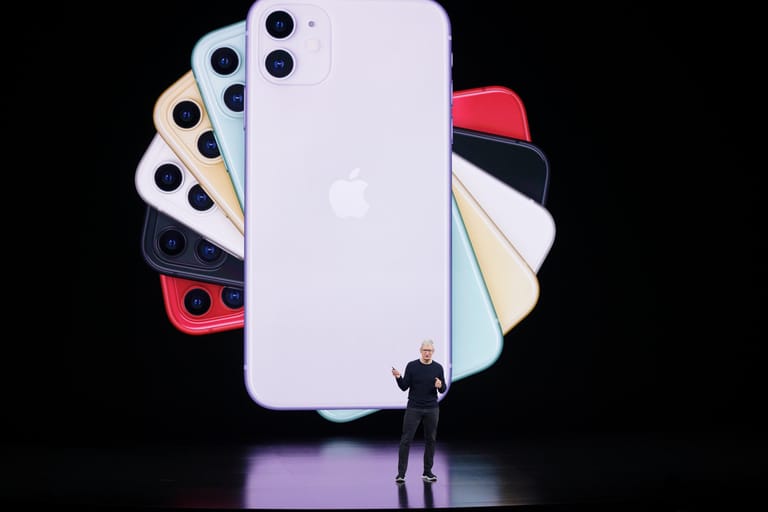 Das iPhone 11, das als Einstiegsmodell das aktuelle iPhone XR ersetzt, bekommt unter anderem einen Nacht-Modus, der für gute Bilder bei dunklen Lichtverhältnissen sorgen soll.