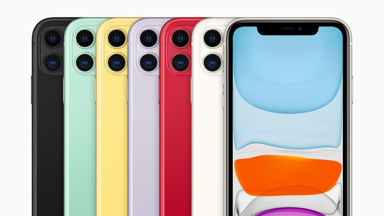Das iPhone 11 ist ab 800 Euro in vielen Farben erhältlich.