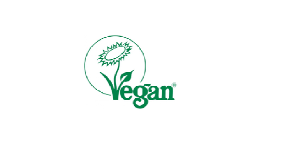 Vegan-Label: Das Vegan-Label der Vegan Society verbietet generell die Verwendung von allen Inhaltsstoffen, die von lebenden oder toten Tieren stammen.