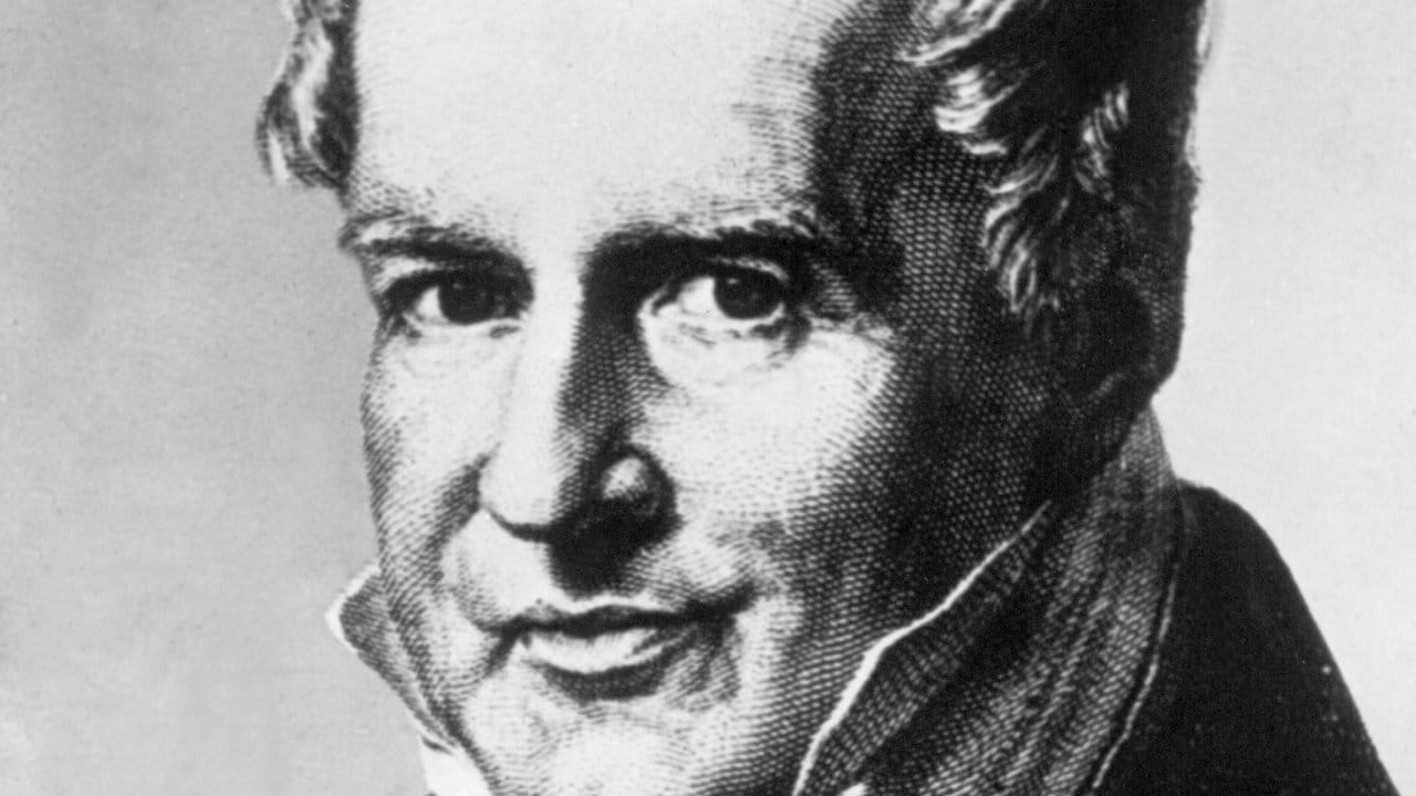 Zeitgenössischer Stich des deutschen Naturforschers und Geographen Alexander von Humboldt. Zeitgenössischer Stich des deutschen Naturforschers und Geographen Alexander von Humboldt.