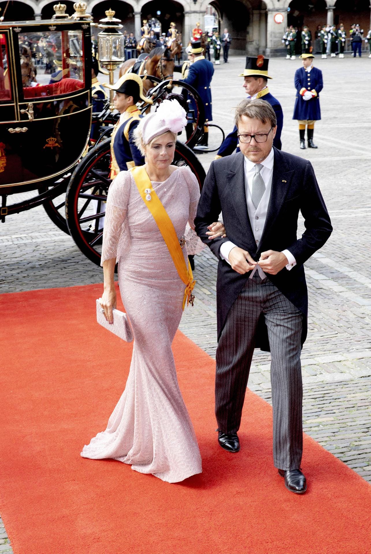 Zu der Feier kamen auch Prinzessin Laurentien und Prinz Constantijn.