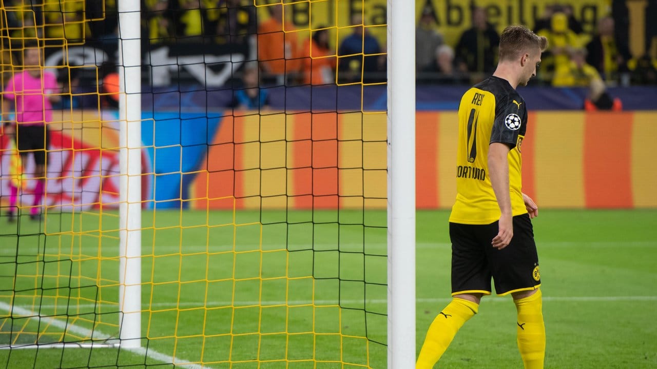 Blieb gegen den FC Barcelona ohne Treffer: Dortmunds Stürmer Marco Reus.