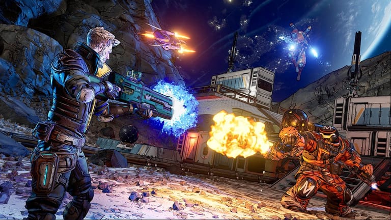 Im Vergleich zu den Vorgängern ist "Borderlands 3" sogar noch farbenfroher - unter anderem, weil es jetzt mehr Abwechslung bei den Spielwelten gibt.
