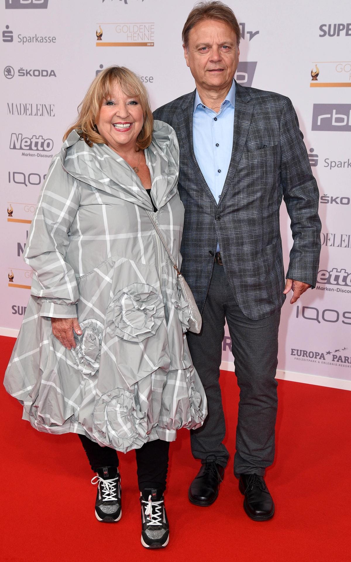 Schauspielerin und Sängerin Angelika Mann mit Ehemann Ralf Rasch