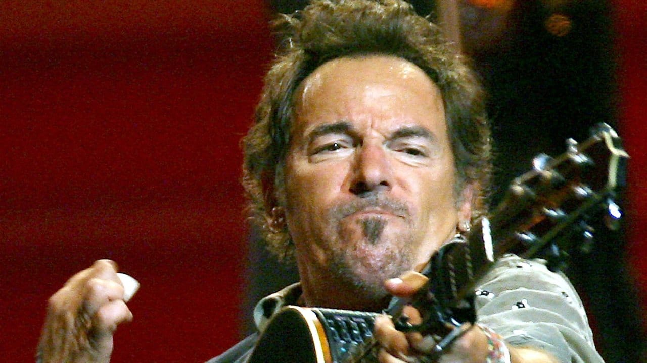 Bruce Springsteen 2006 bei einem Konzert in Hamburg.