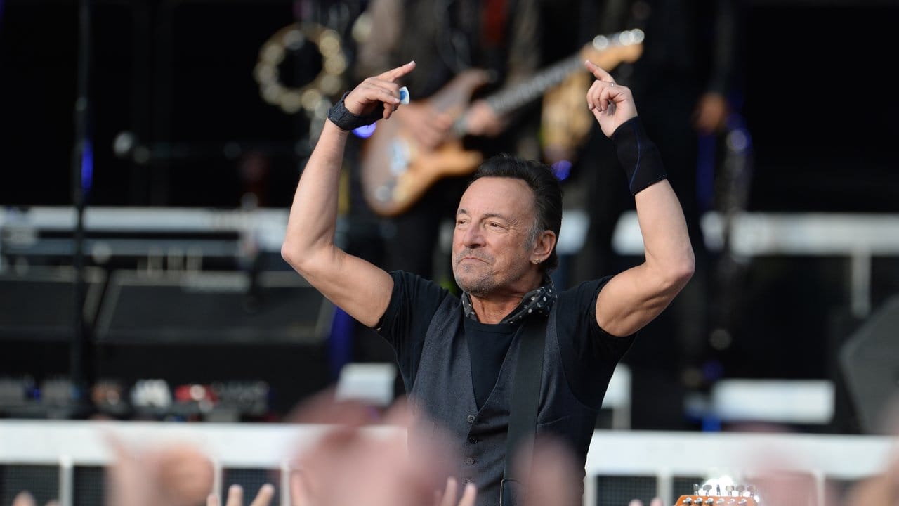 Bruce Springsteen 2016 im Münchener Olympiastadion.