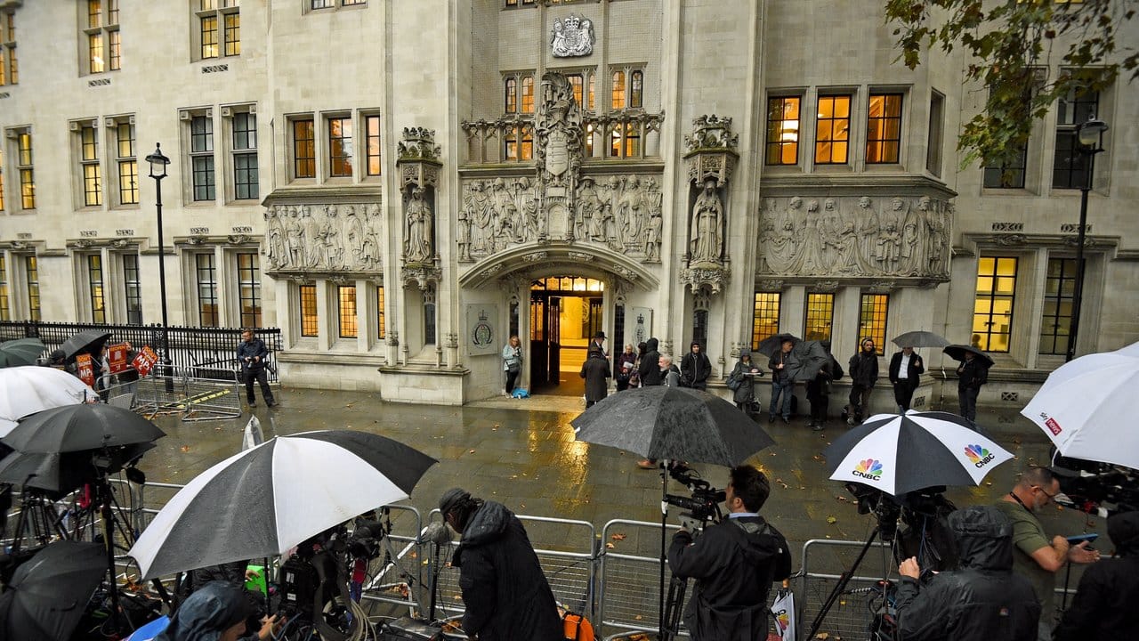 Der Supreme Court in London.