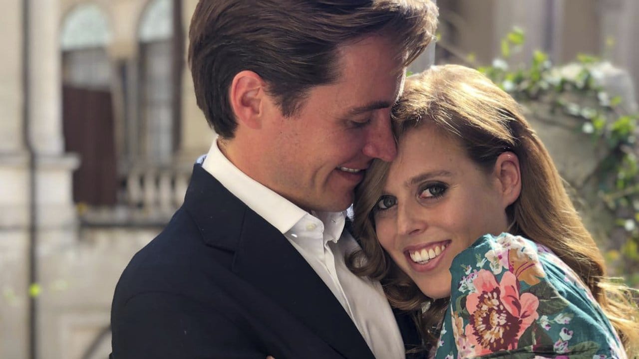 Prinzessin Beatrice und Edoardo Mapelli Mozzi. Prinzessin Beatrice und Edoardo Mapelli Mozzi.
