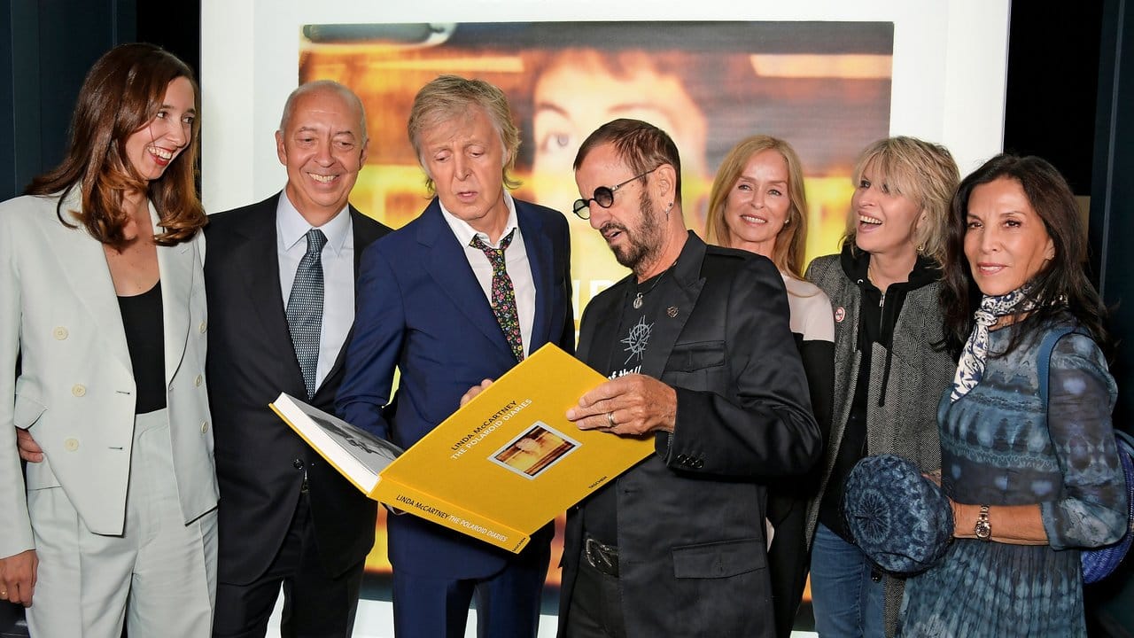 Auch von Ringo Starr gibt es Polaroids.