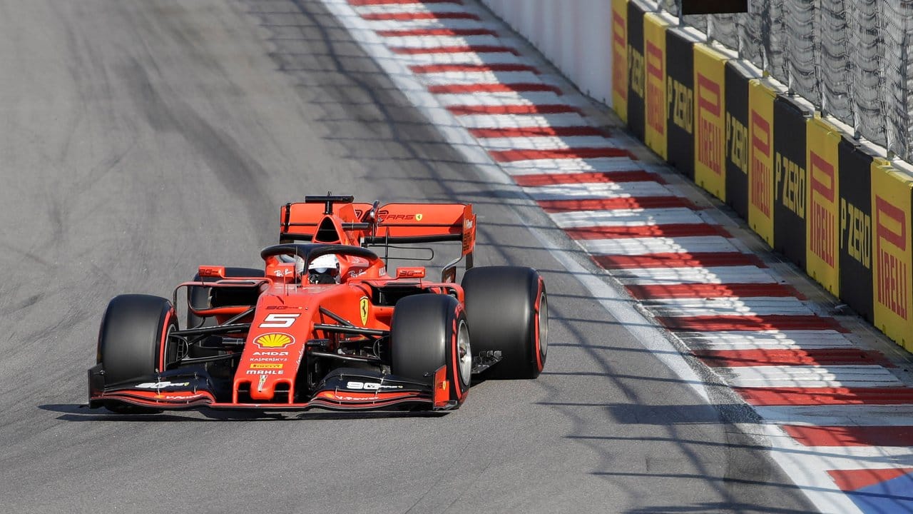 Sebastian Vettel musste sich in der Qualifikation erneut seinem Ferrari-Kollegen Charles Leclerc geschlagen geben.